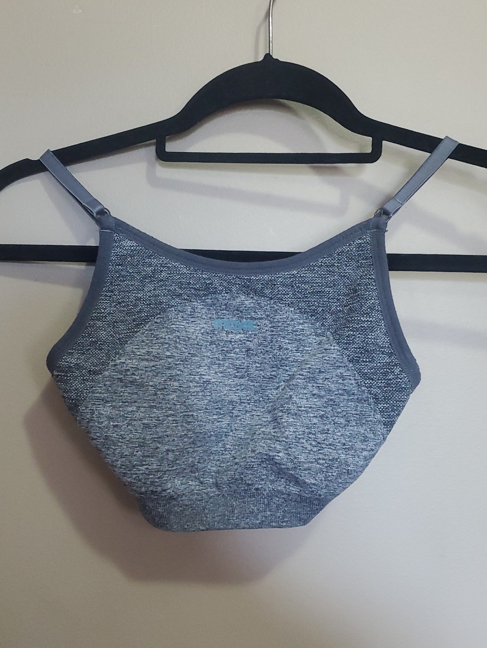 Gym Shark Gray Seamless Bralette - Size Xs